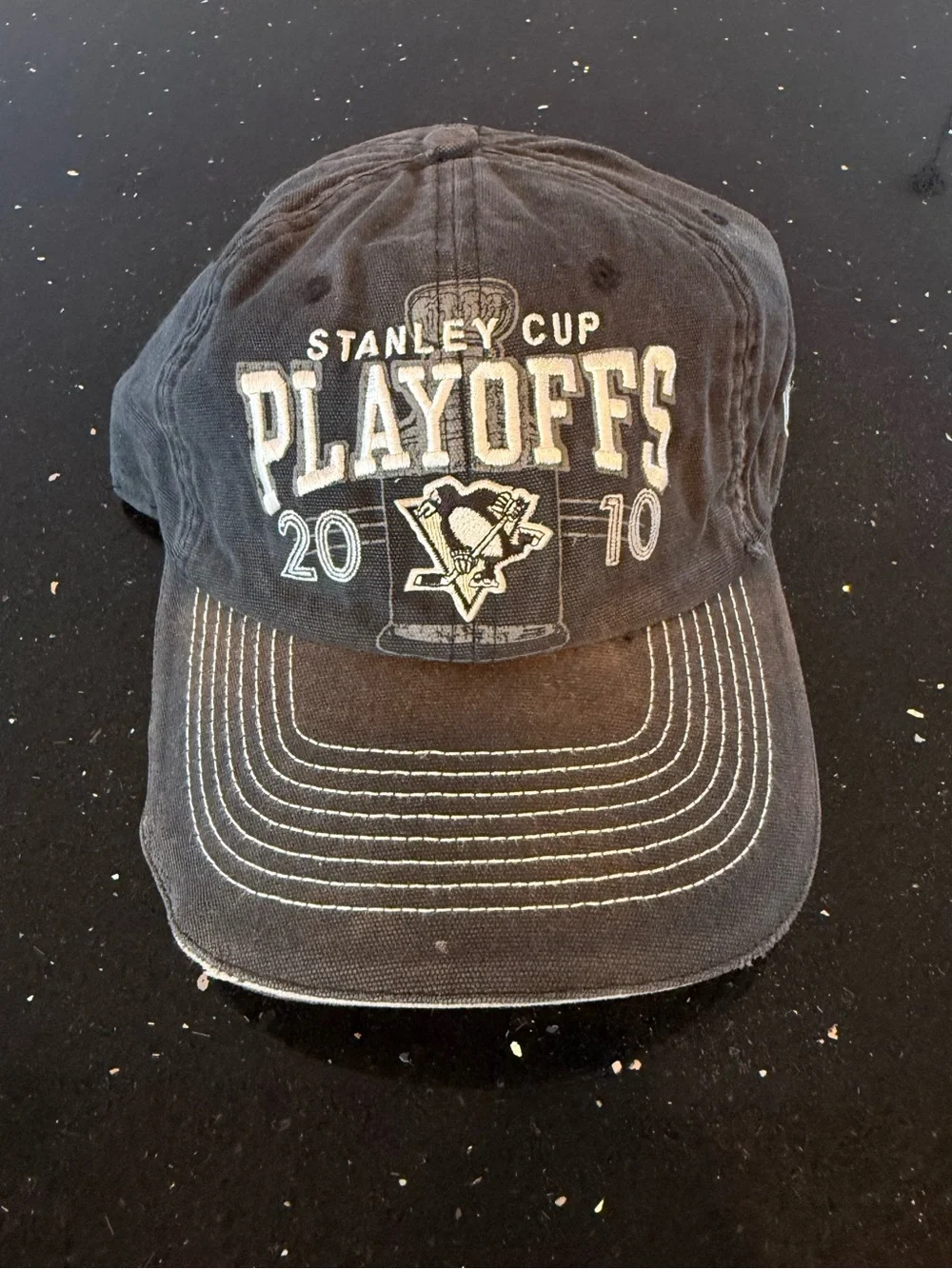 Stanley Cup Playoffs 2010 Black Pittsburgh Penguins Baseball Cap